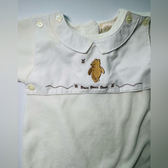Disney Vintage Winnie The Pooh Footie Size 3M - Picture 2 of 8